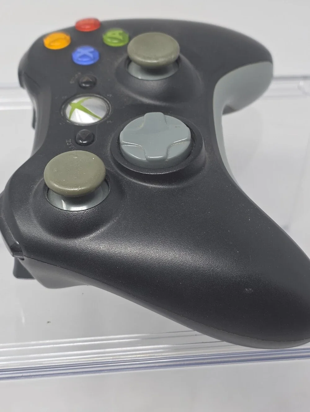 Genuine XBOX 360 X360 Wireless Controller - BLACK - X801769-022 (no battery)